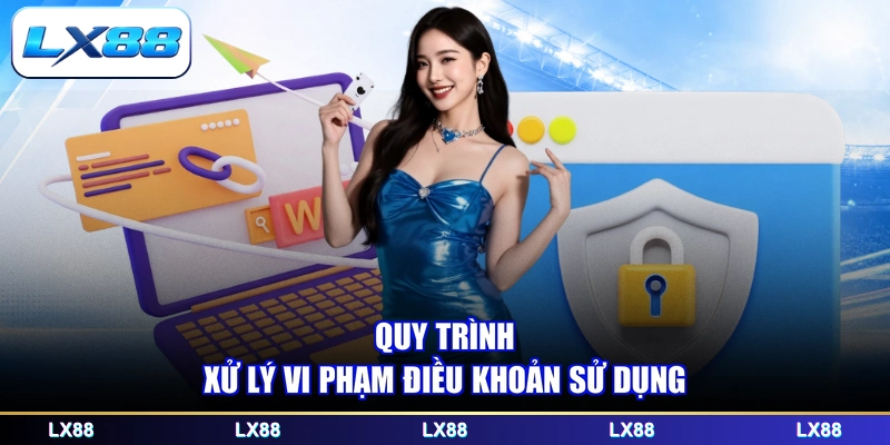 Quy trình xử lý vi phạm điều khoản sử dụng